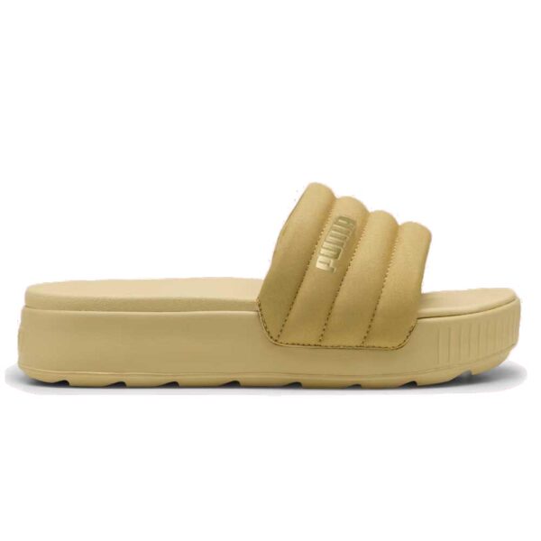 Puma karmen slide puffy wns aqua metalli - 400679-02
