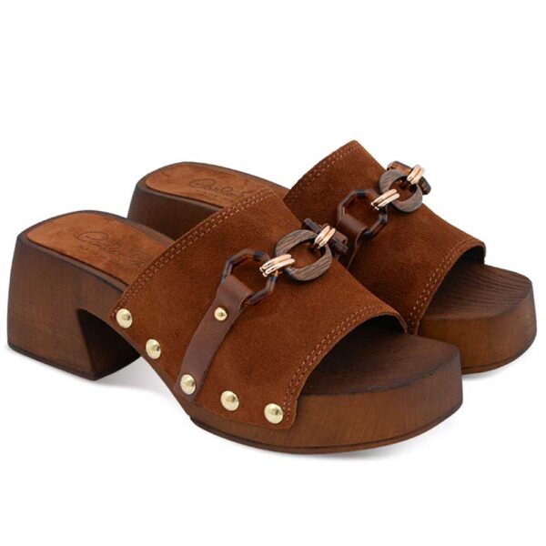 Pera carlo papuce - 5555-camoscio brown