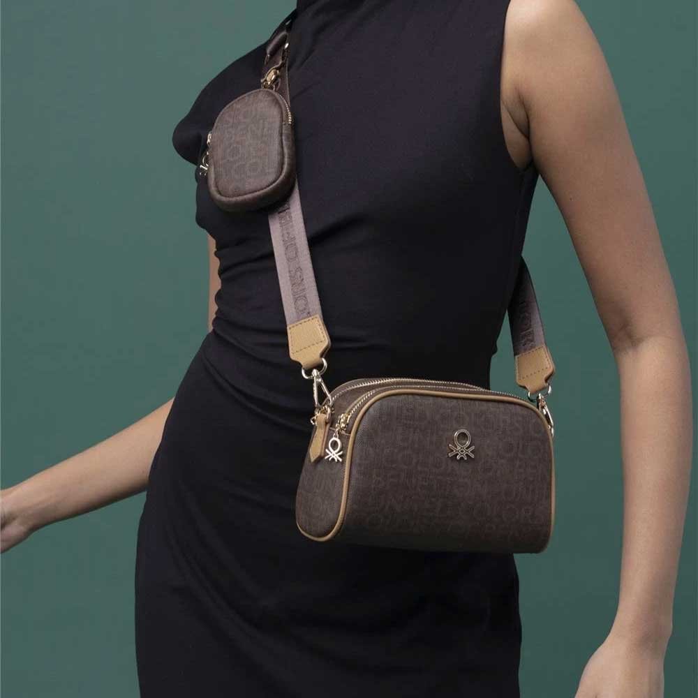 bnt1278-brown-camel_02-benetton-torba Benetton torba 20*15*8 - bnt1278-brown camel - Slika 2