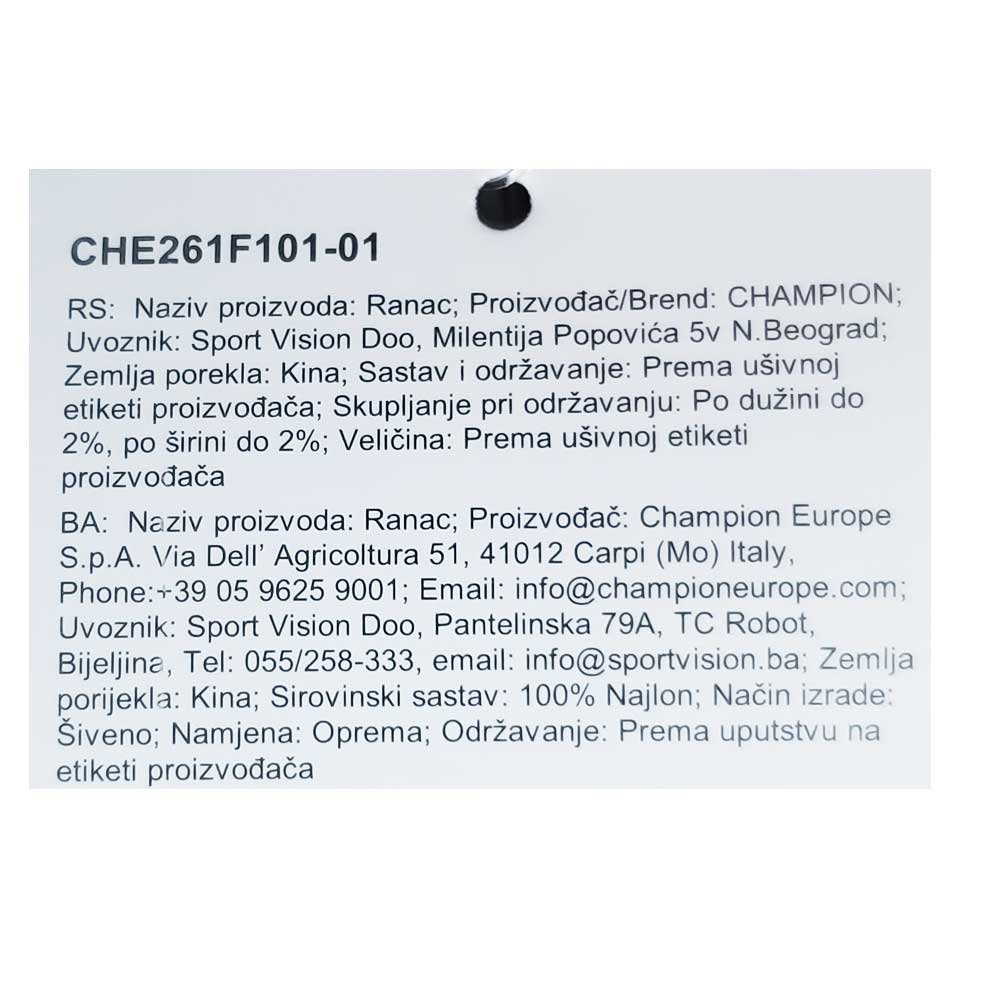 CHE261F101-01_099 Champion foil print backpack - che261f101-01 - Slika 5