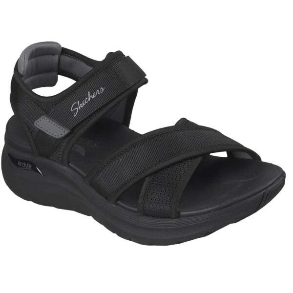 Skechers arch fit 2.0 sandal - 164078-bkgy