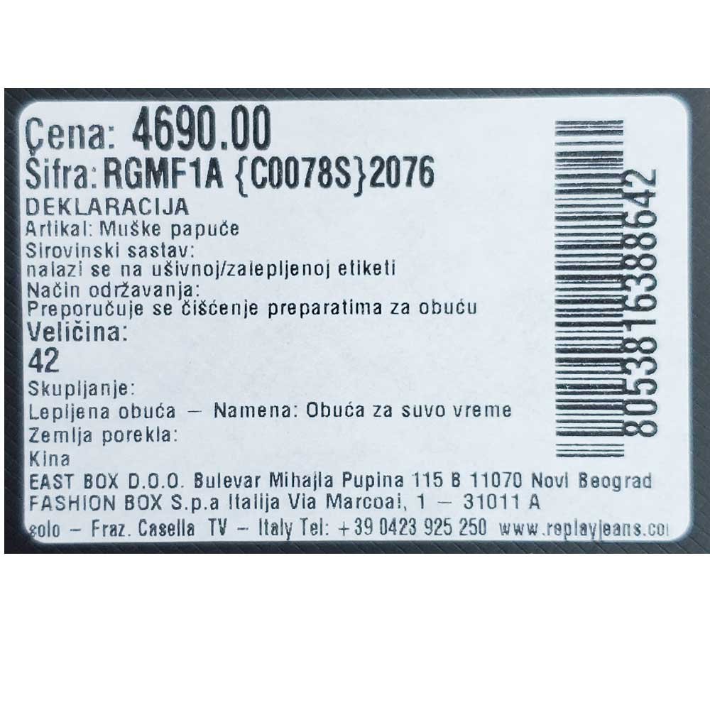 rgmf1a-c0078s-2076_099 Replay muske papuce - rgmf1a-c0078s-2076 - Slika 9