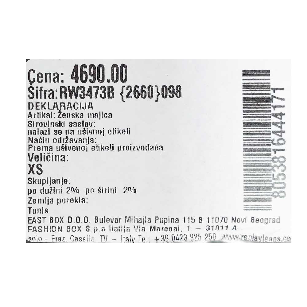 rw3473b-2660-098_099 Replay zenska majica - rw3473b-2660-098 - Slika 8