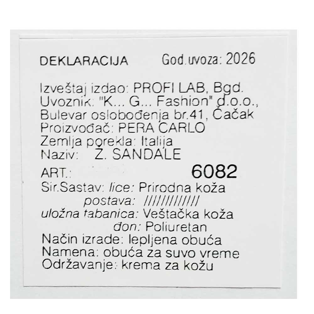 6082-naturale_099 Pera carlo sandale - 6082-naturale - Slika 7