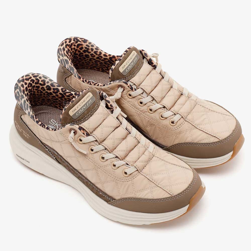 150419-BRN_08-SKECHERS-PATIKE Skechers contour foam leopard - 150419-brn - Slika 8