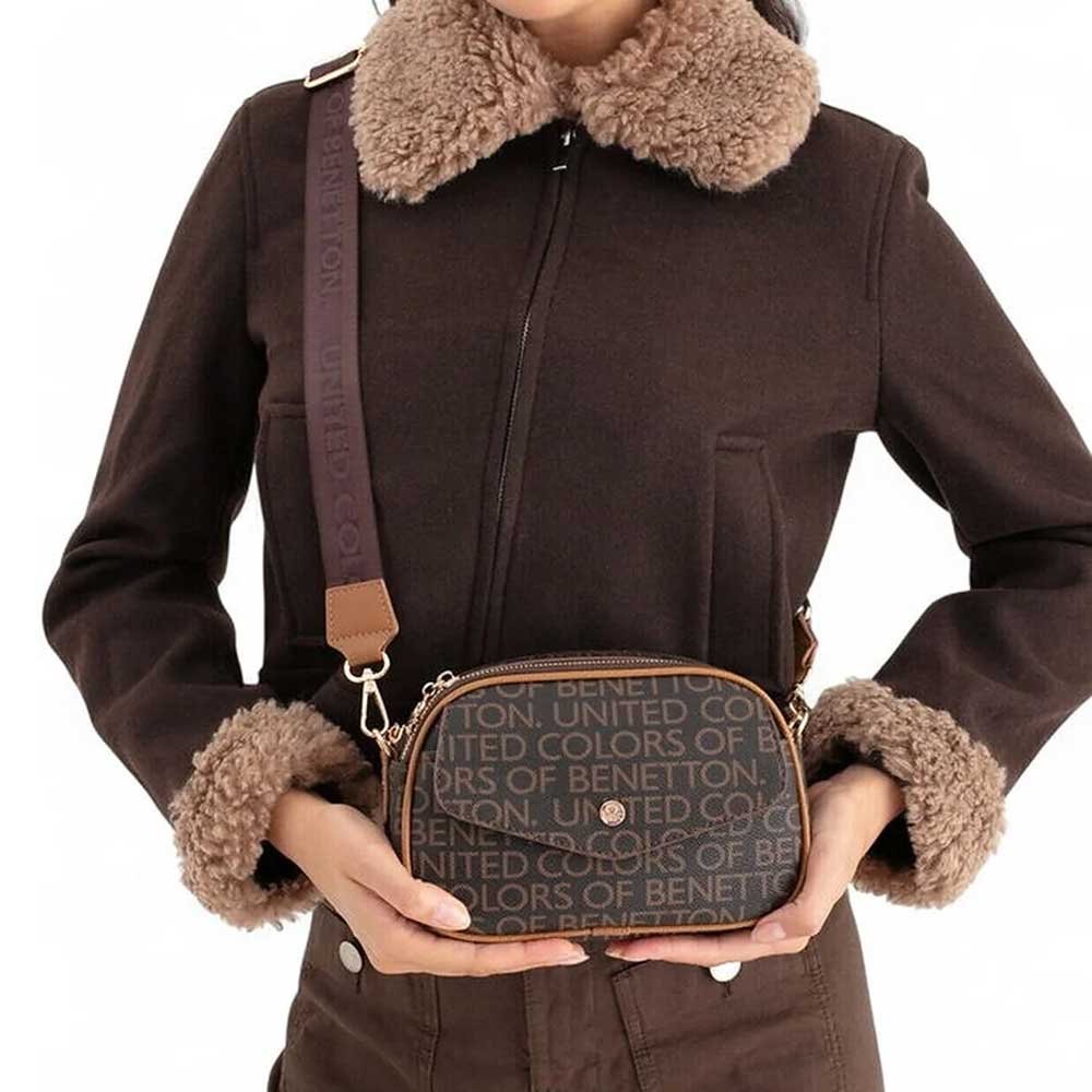 BNT1687-BROWN-CAMEL_02-benetton-torba Benetton torba 21*14*6 - bnt1687-brown-camel - Slika 2