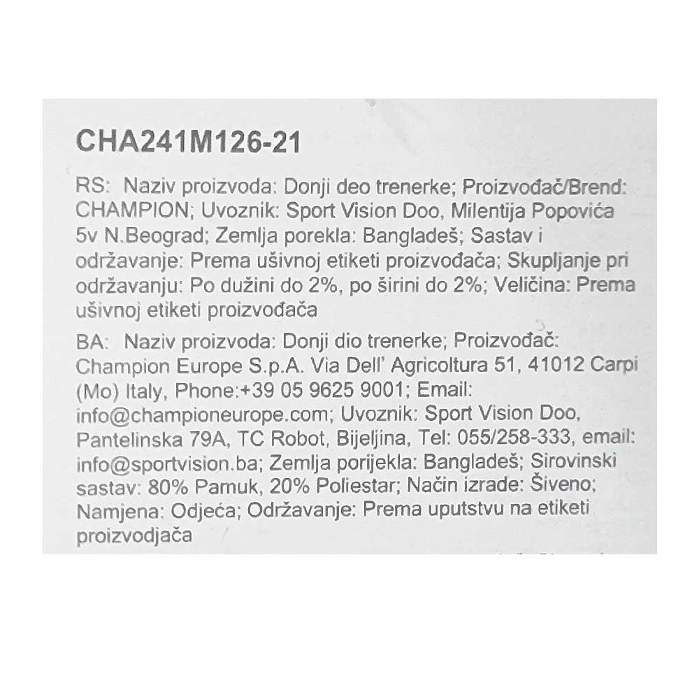 CHA241M126-21_099 Champion basic cuff pants - cha241m126-21 - Slika 5