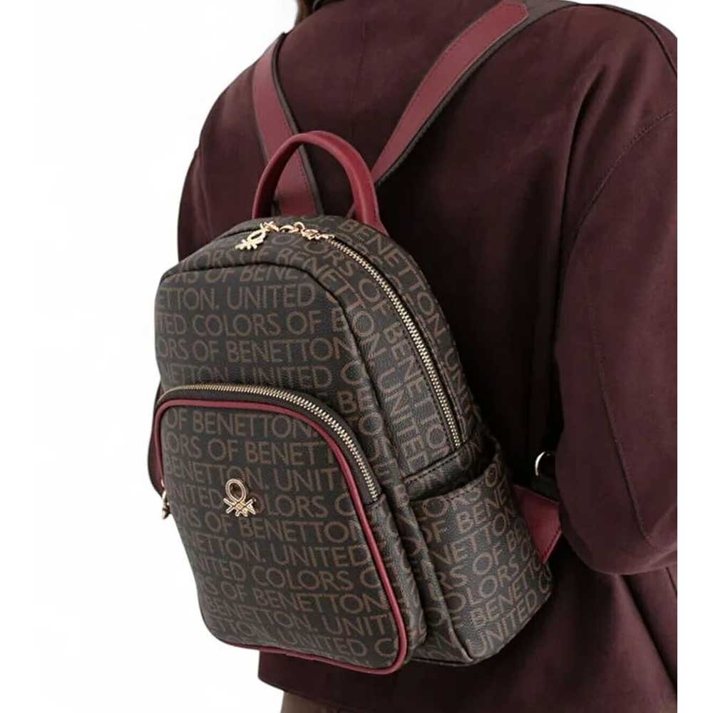 bnt1645-brown-wine_02-benetton-ranac Benetton ranac 18*29*10 - bnt1645-brown-wine - Slika 2