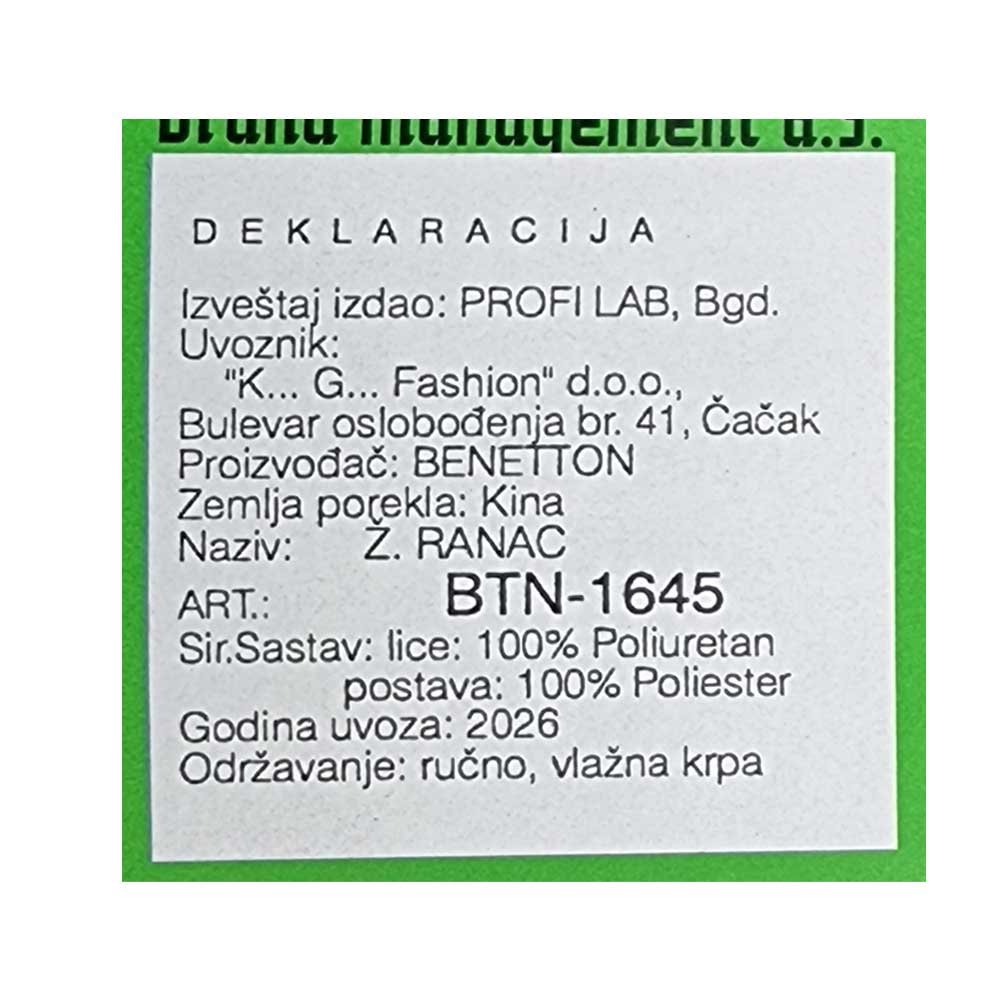bnt1645-brown-wine_099 Benetton ranac 18*29*10 - bnt1645-brown-wine - Slika 6