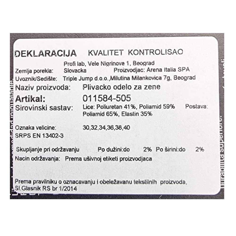 011584-505_099 Arena powerskin veloce le ob - 011584-505 - Slika 7