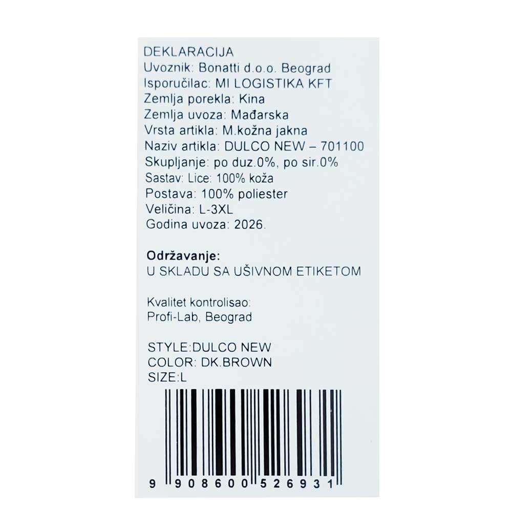 701100-DK-BROWN_099 Invento jakna dulco new - 701100-dk-brown - Slika 4