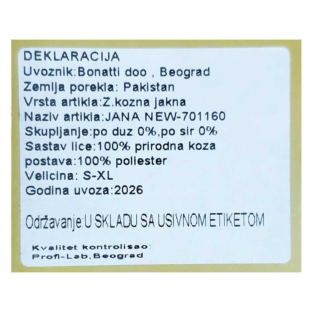 701160-OLIVA_099 Invenvento kozna jakna jana new - 701160-oliva - Slika 3
