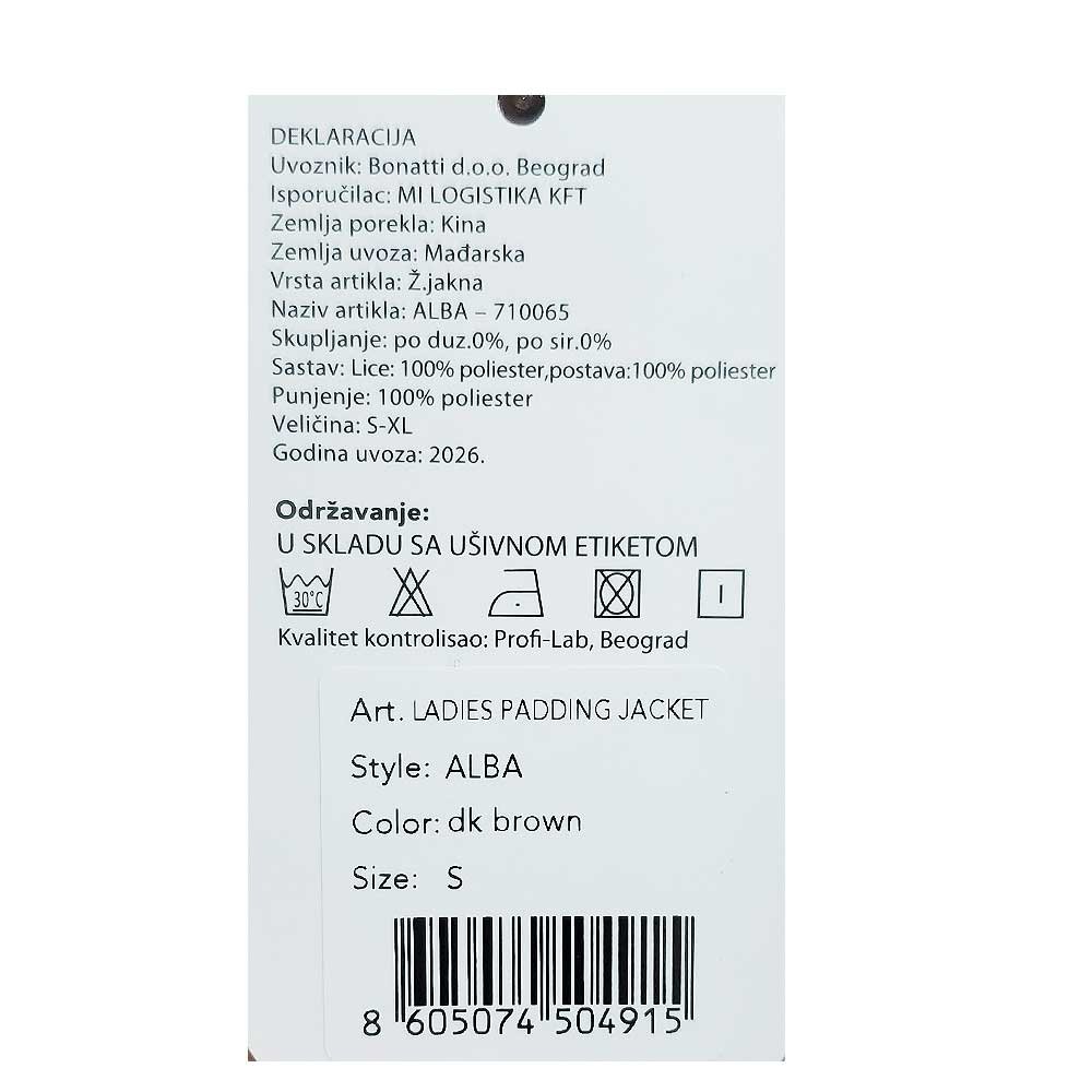 710065-DK-BROWN_099 Invento jakna alba - 710065-dk-brown - Slika 3