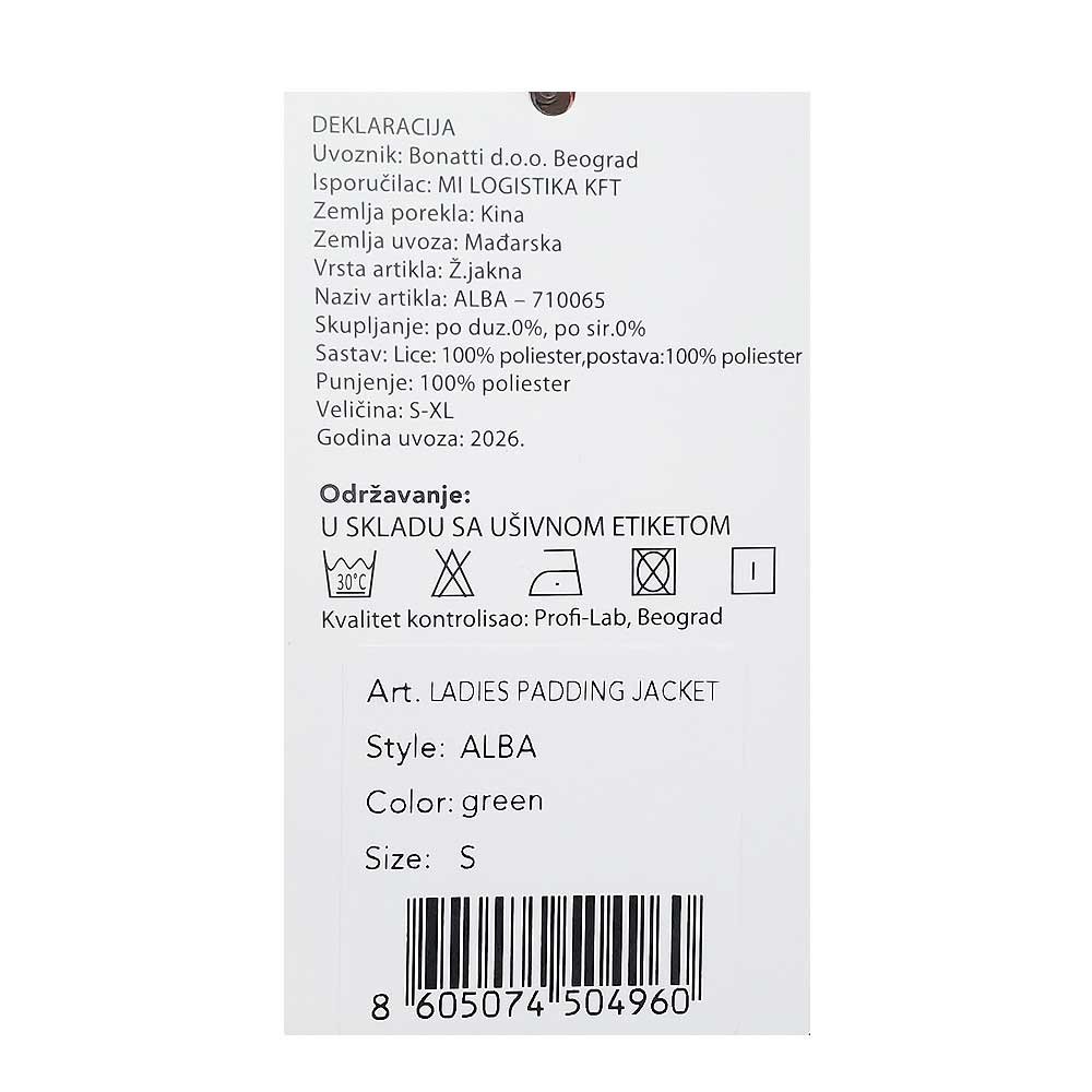 710065-GREEN_099 Invento jakna alba - 710065-green - Slika 3