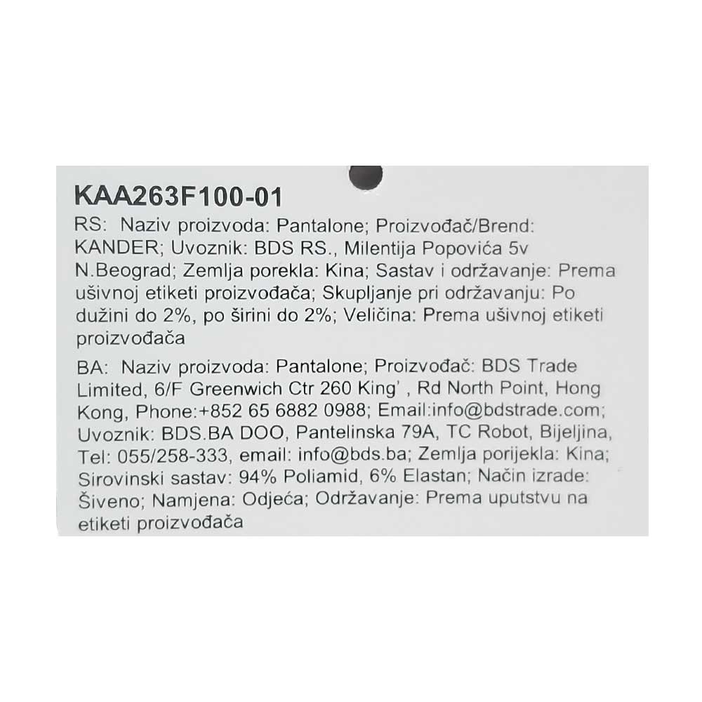 KAA263F100-01_099 Kander kangari pants - kaa263f100-01 - Slika 5