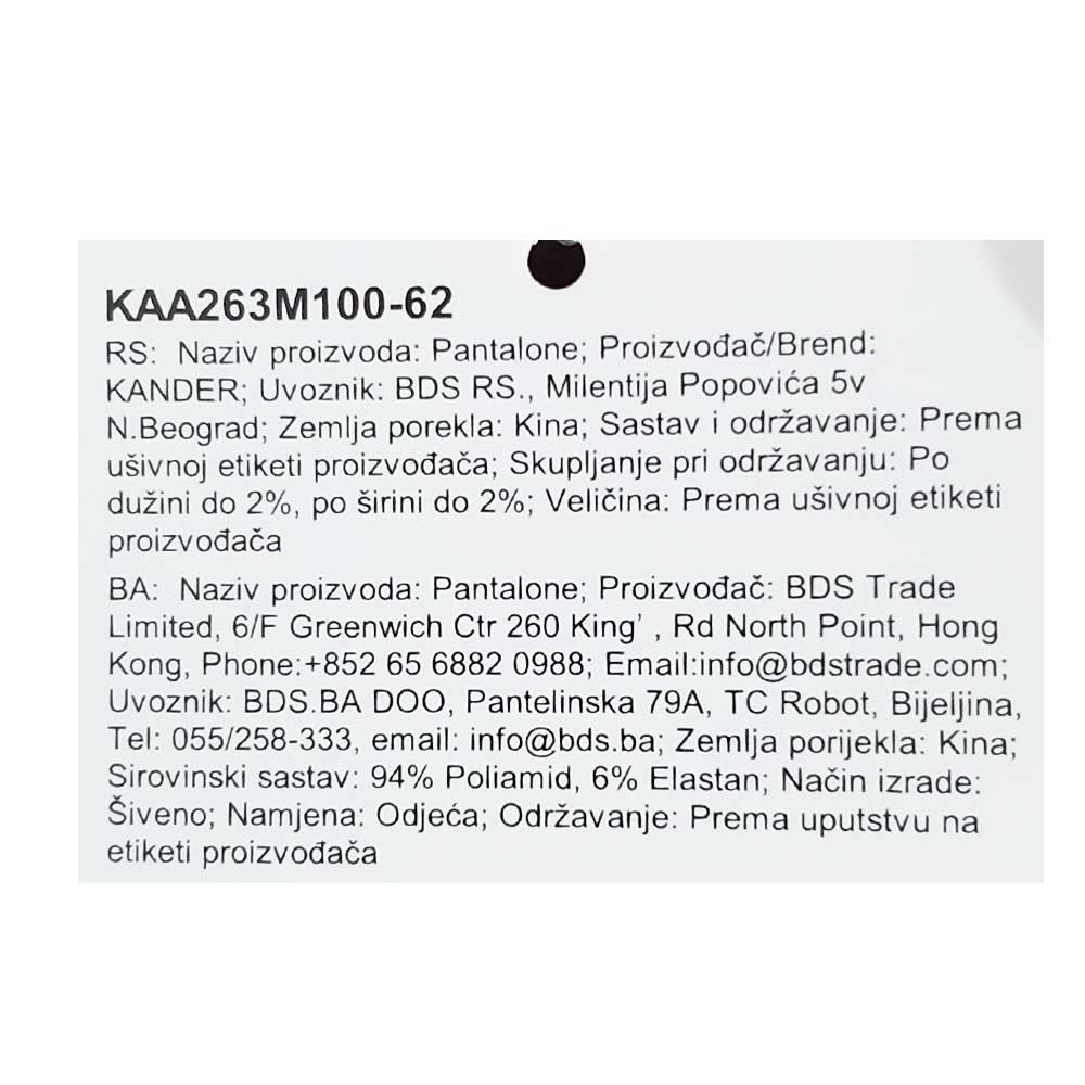 KAA263M100-62_099 Kandrer fogo pants - kaa263m100-62 - Slika 7